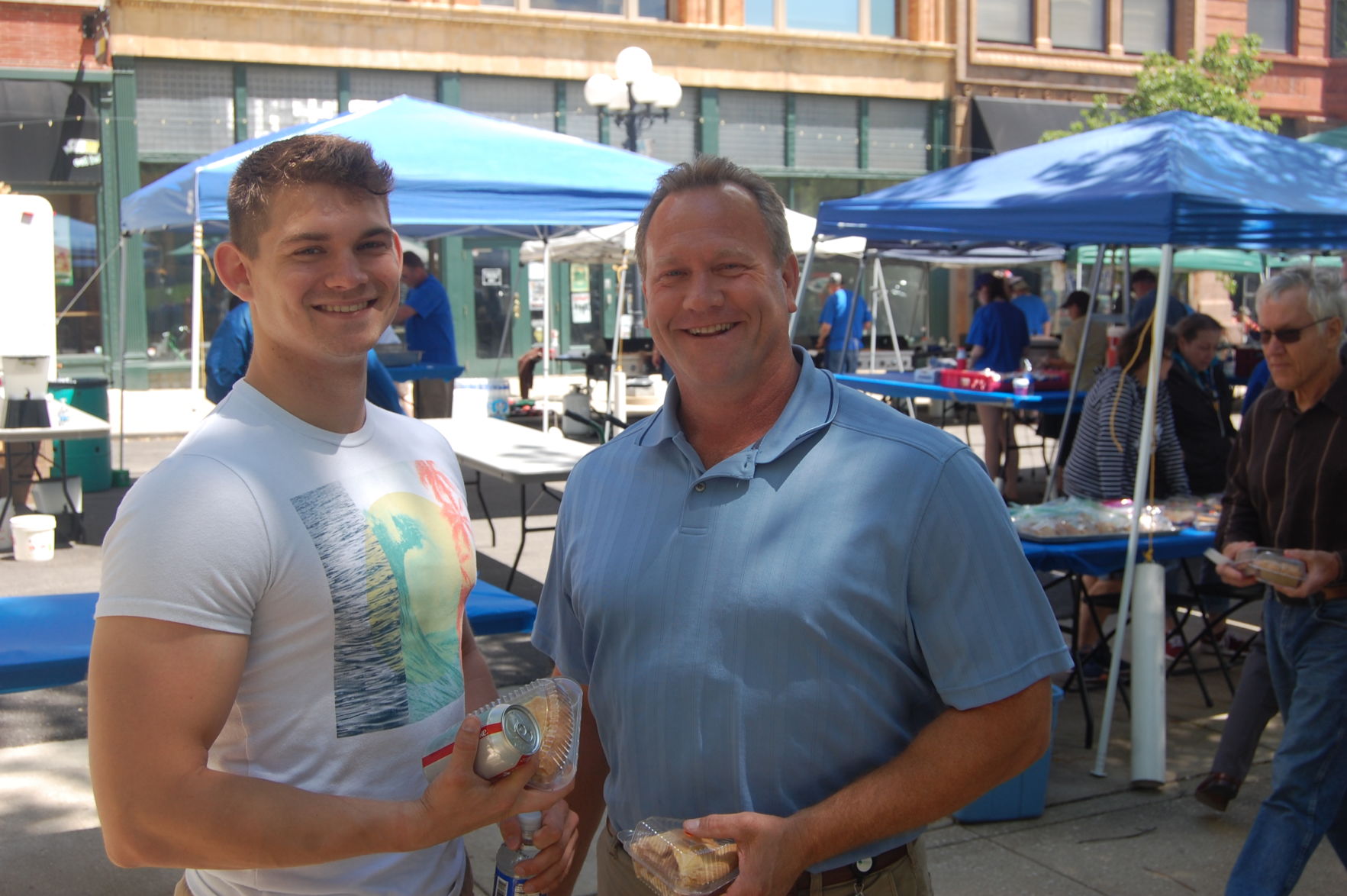 Bob and Tyler Haerr